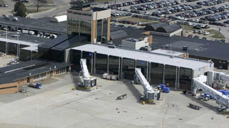 Delta Airlines Akron Airport office in Ohio
