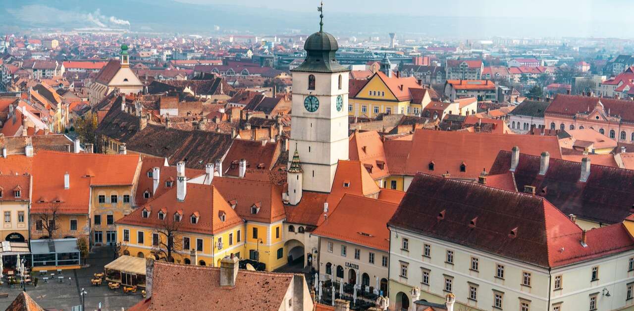 Austrian Airlines Sibiu Airport Office in Romania
