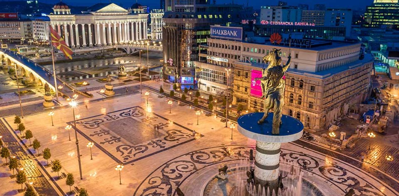 Austrian Airlines Skopje office in Macedonia