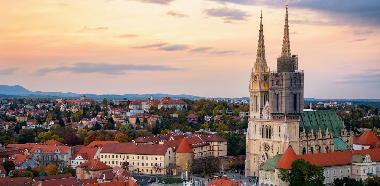 Austrian Airlines Zagreb office in Croatia