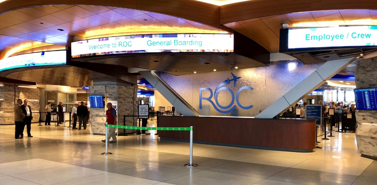 JetBlue Airways Frederick Douglass Greater Rochester International Airport – ROC Terminal