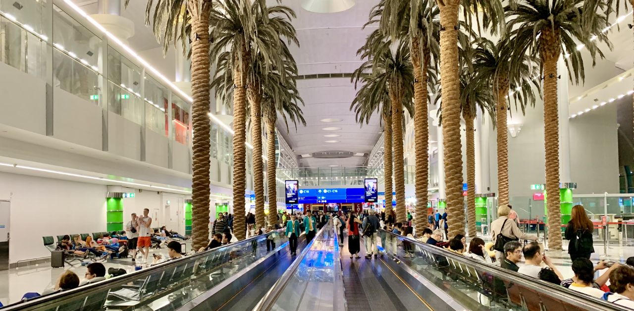 Singapore Airlines DXB Terminal