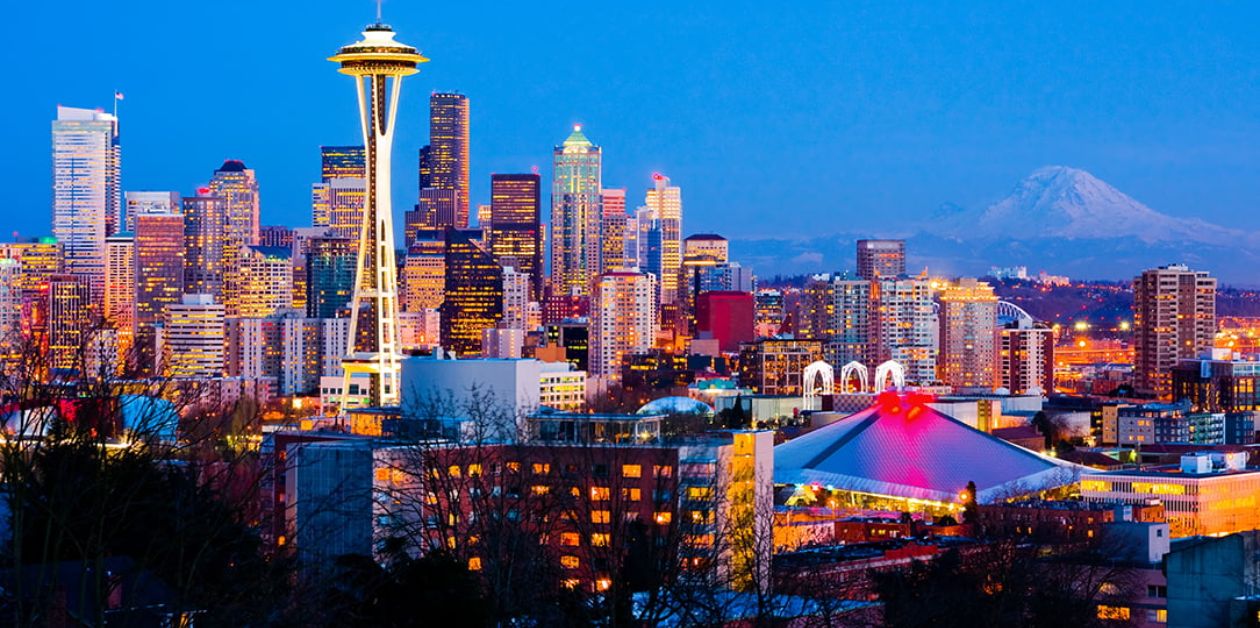 United Airlines Seattle Ticket Office in Washington 