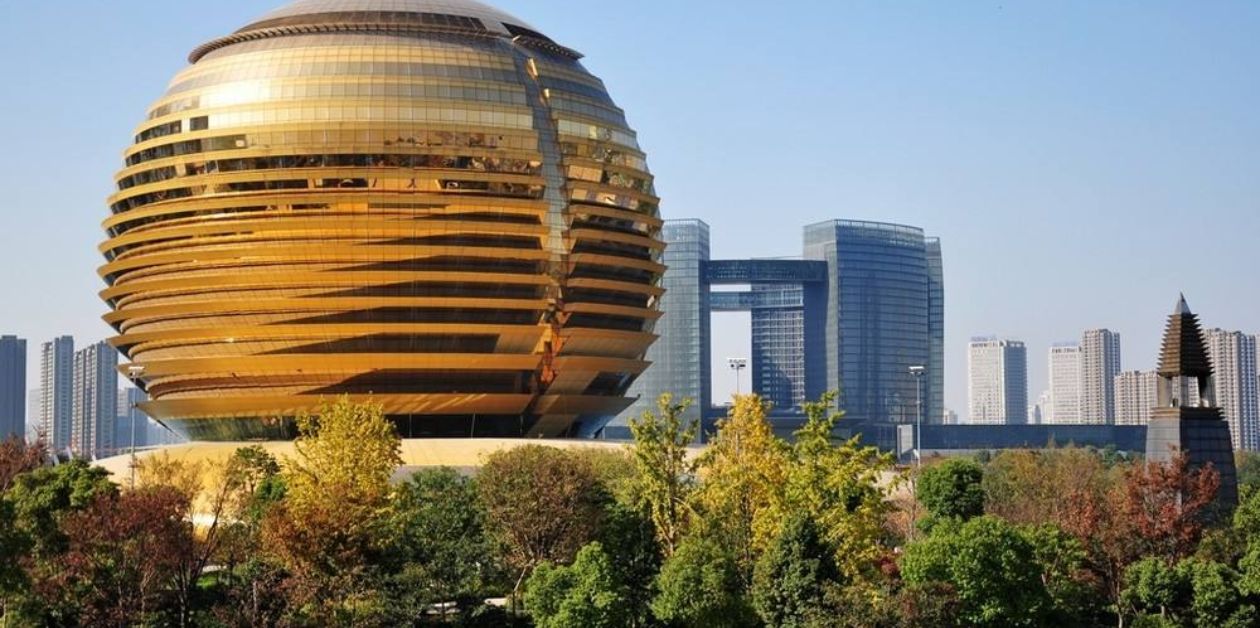 Chongqing Airlines Qianjiang Office in China