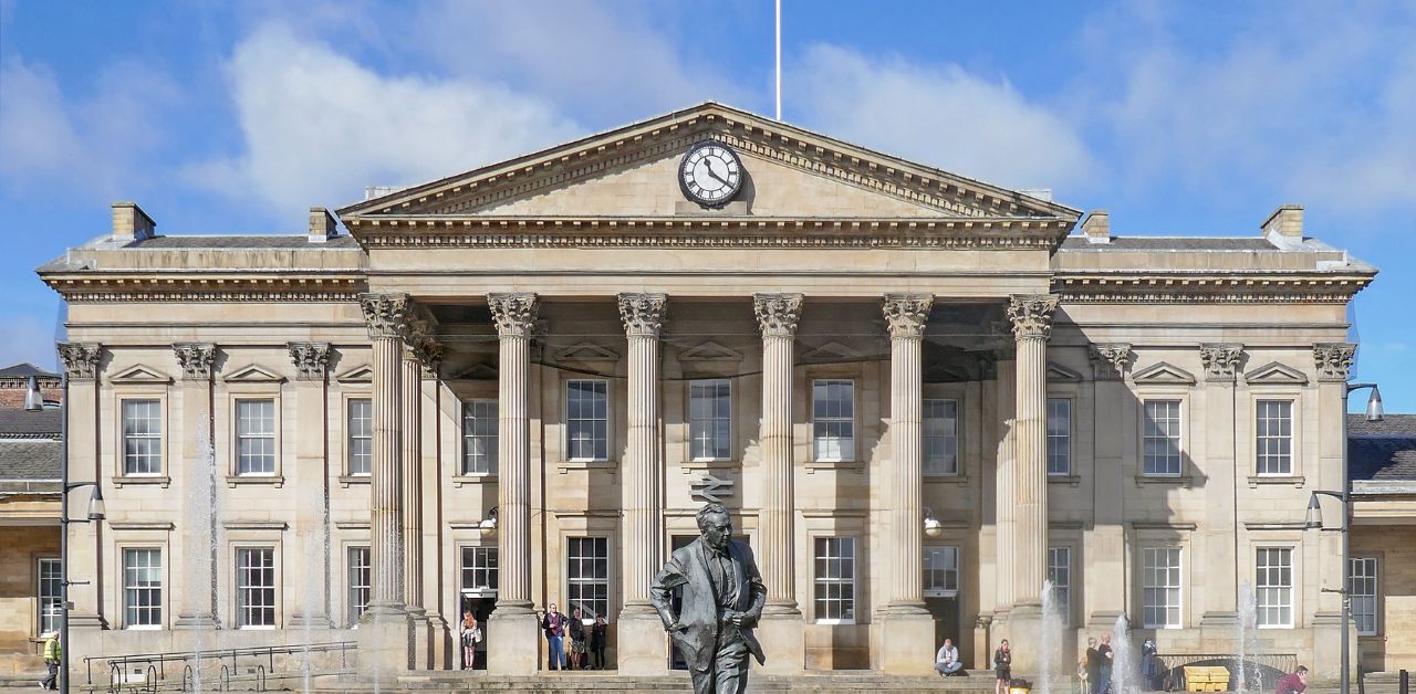 Easyjet Airlines Huddersfield Office in England