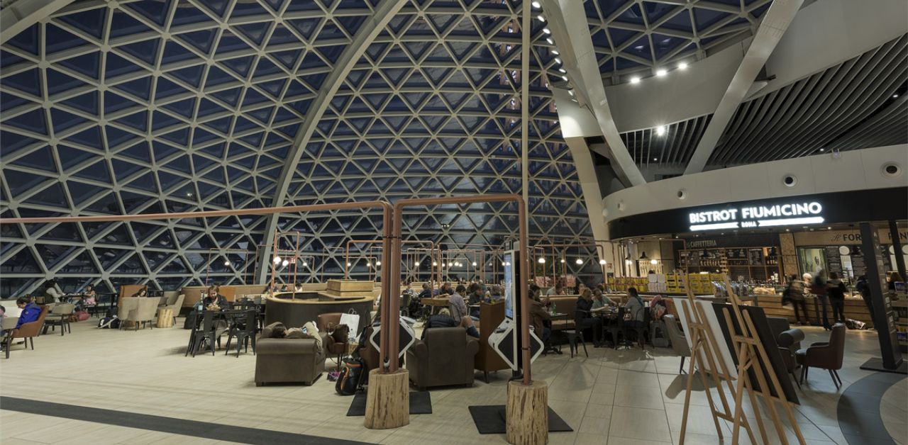 Starlux Airlines FCO Terminal