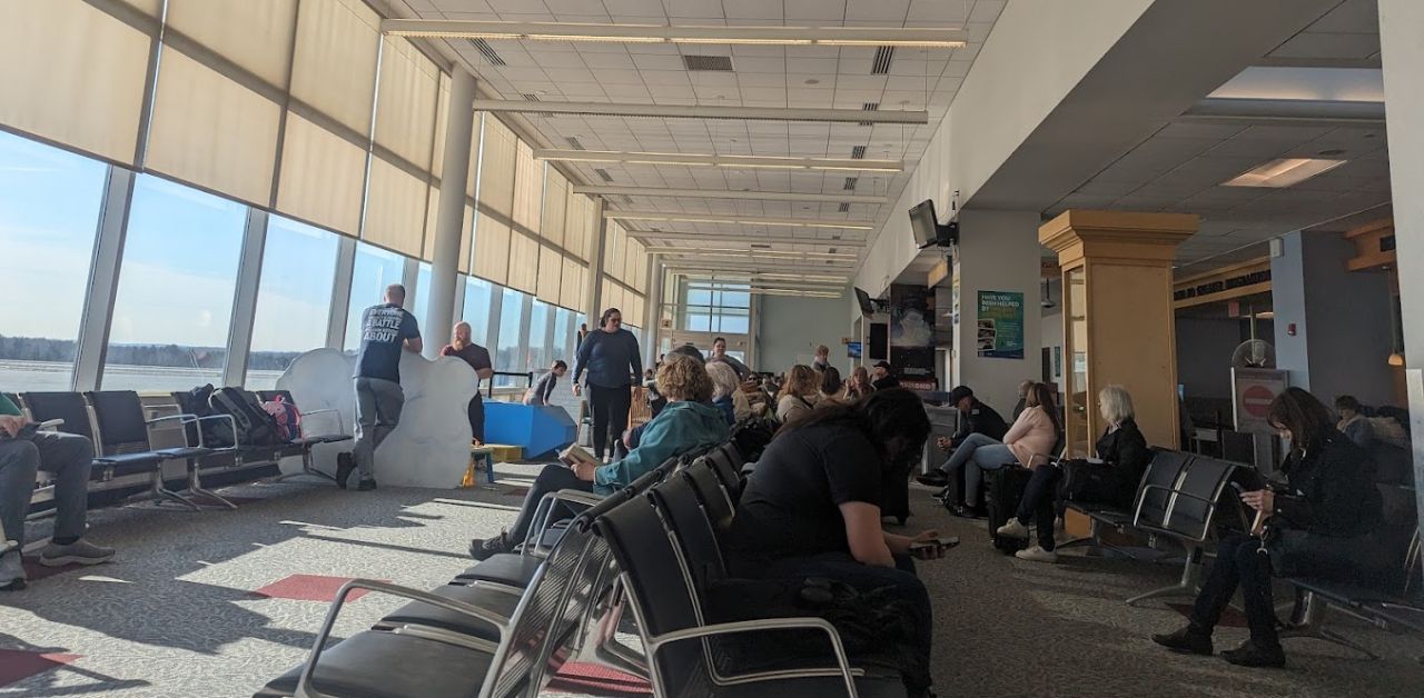 HiSky Airlines BGM Terminal