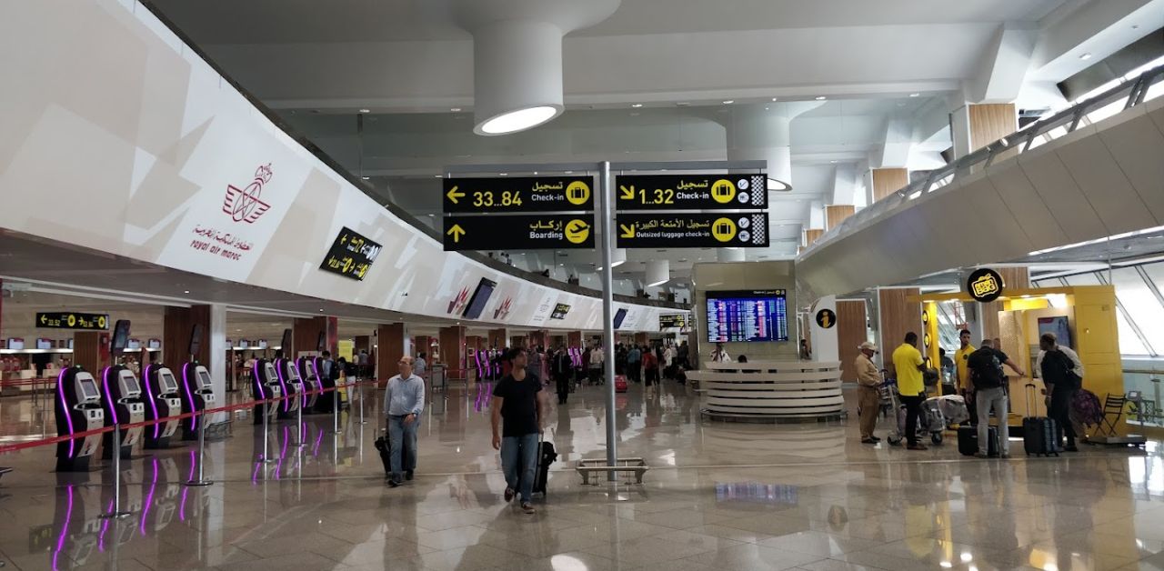 Lufthansa Airlines CMN Terminal