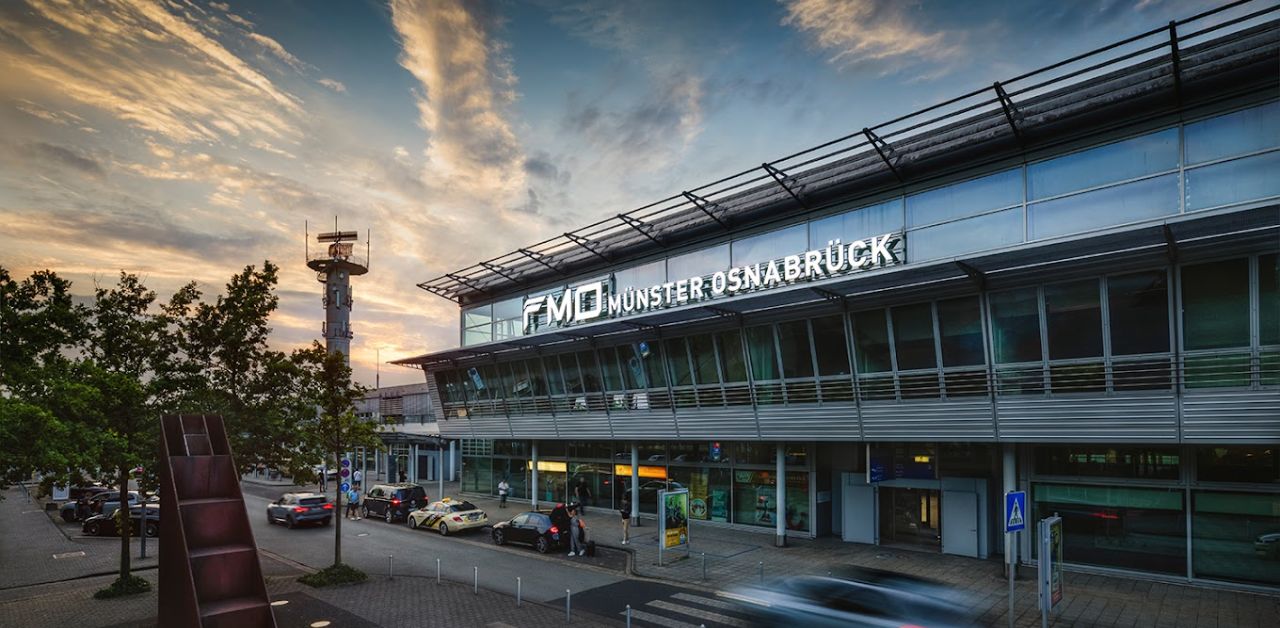 Lufthansa Airlines FMO Terminal
